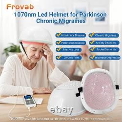 1070nm NIR Light Therapy Brain Helmet for Parkinson Depression Alzheimer Stroke