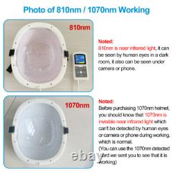 1070nm NIR Light Therapy Brain Helmet for Parkinson Depression Alzheimer Stroke