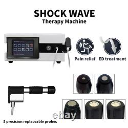 10 Bar ED Shockwave Therapy Machine Pneumatic Shock Wave Treatment Pain Relief