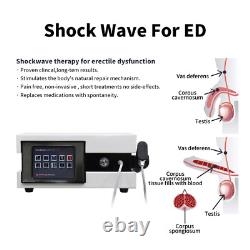 10 Bar ED Shockwave Therapy Machine Pneumatic Shock Wave Treatment Pain Relief