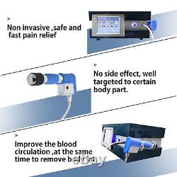 10 Bar Pneumatic Shockwave Therapy Machine Pain Relief ED Treatment Body Masasge