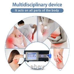 10 Bar Pneumatic Shockwave Therapy Machine Pain Relief ED Treatment Body Masasge