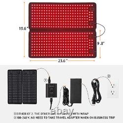 1368Leds Red Light Therapy Near Infrared Panel For Back Body 880nm Pain Relief