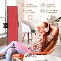 1500W Red Infrared Light Therapy Panel Full Body for Skin Health & Muscle Relief