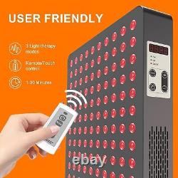 1500W Red Infrared Light Therapy Panel Full Body for Skin Health & Muscle Relief