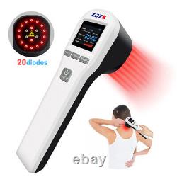 16x650+4x808nm Cold Laser Powerful Red Light Therapy For Body Joint Pain Relief