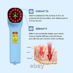 16x650nm 4x808nm Red Light Laser Therapy For Back Pain and Inflammation Recovery 16x650nm 4x808nm Red Light Laser Therapy For Back Pain and Inflammation Recovery