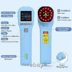 16x650nm 4x808nm Red Light Laser Therapy For Back Pain and Inflammation Recovery 16x650nm 4x808nm Red Light Laser Therapy For Back Pain and Inflammation Recovery