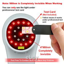 1760mW 660+810nm+980nm Cold Laser Low Level Light Therapy Device For Pain Relief