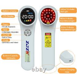 1760mW 660+810nm+980nm Cold Laser Low Level Light Therapy Device For Pain Relief