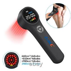 1760mW 980nm 810nm Class 4 Cold Laser Therapy Device for Knee Pain Shoulder Back