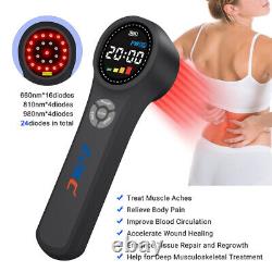 1760mW Cold Laser Back Therapy Treatment Device for Pain Relief 980/810nm