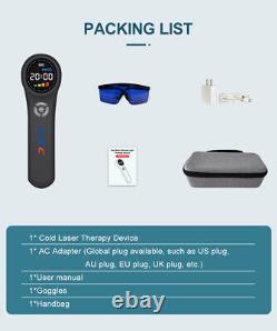 1760mW Cold Laser Back Therapy Treatment Device for Pain Relief 980/810nm