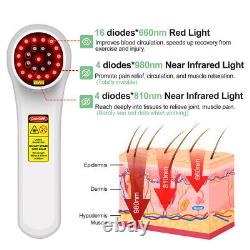 1760mW Cold Laser Therapy Body Pain Relief Device Soft Healing Lazer Humans Pets