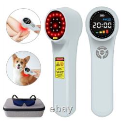 1760mW Cold Laser Therapy Device LLLT Powerful Handheld Pain Relief Humans Pets