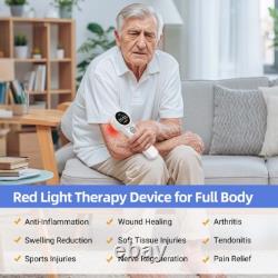 1760mW Cold Laser Therapy Drug-Free NIR Light Physiotherapy for Pain Relief