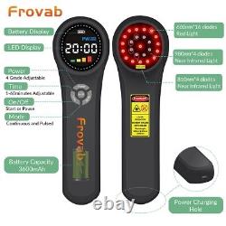 1760mW Frovab LLLT Laser for Animals, Physical Therapy for Diminish Inflammation