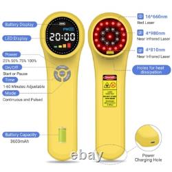 1760mW Laser Therapy Device for Wound Healing Cell Repair & Anti-Inflammation