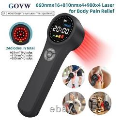 1760mW Red Infrared Light Therapy for Pain Relief Cold Laser Treatment Device