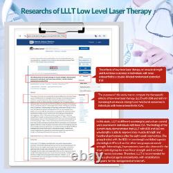 1760mW Red Infrared Light Therapy for Pain Relief Cold Laser Treatment Device
