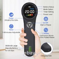 1760mW Red Light Laser Therapy Powerful Portable Home Use Various Body Parts