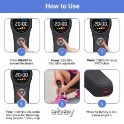 1760mW Red Light Laser Therapy Powerful Portable Home Use Various Body Parts