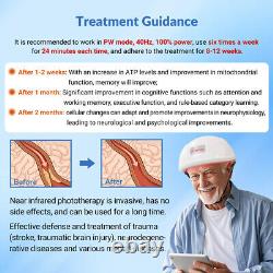 1-40hz Stroke Recovery Device 810nm Led Helmet for Parkinson Brain Injury Pain