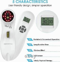 2025 Powerful Cold Laser Therapy Device Body Pain Relief, Human / Animal, Pulse
