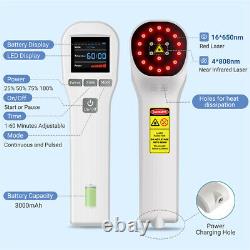20 Diodes Laser Therapy Machine Powerful Red Light Pain Relief for Vet Human