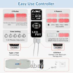 24W Red Light Therapy for Arthritis Sports Injury Pain Relief Heating Belt Pad