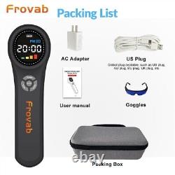 24 Diodes/660-910nm Frovab Home Cold Laser Therapy for Nerve Regeneration, 1760mW