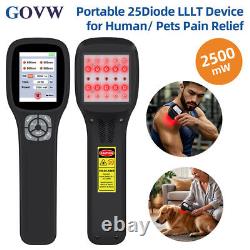 2500mW Cold Laser Therapy Body Pain Relief Device Soft Healing Lazer Humans Pets