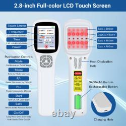 2500mW Cold Laser Therapy Device Pain Relief LLLT Soft Red Light Lazer Treatment