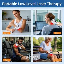 2500mW Pain Relief Device Home Portable Laser Therapy RedLight Healing Arthritis