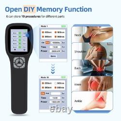 2500mW Pain Relief Laser Therapy Apparatus Physical Therapy Laser Therapeutic
