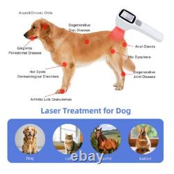 2500mW Red/NIR Cold Laser Therapy Device for Sciatica/Myofascial Pain Relief