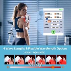2500mW Red/NIR Cold Laser Therapy Device for Sciatica/Myofascial Pain Relief