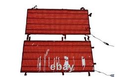 2520 Leds Full body Red light therapy mat for body pain relief. Sleeping aid