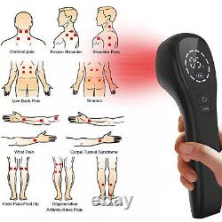 2Pcs Cold Laser Therapy Device Joint Muscle Pain Relief Cytothesis Wound Healing