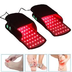 2 Slippers LED Infrared Red Light Therapy for Foot Neuropathy Joint Pain RelieXR