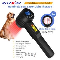 3000mW Red Light Laser Therapy LLLT Machine for Muscle Pain Relief High Power