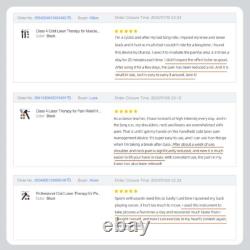 3000mW Red Light Laser Therapy LLLT Machine for Muscle Pain Relief High Power