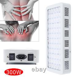 300W LED Red Therapy Light Panel 660nm 850nm Red Near Infrared Pain Relief