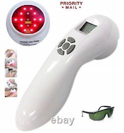 3808nm Cold Laser Therapy Powerful Pain Relief Device Pet Friendly With Glasses