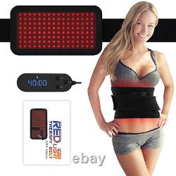 384 Laser LED Red Light Therapy Wrap Devices for Body Belt NIR 880nm Back Waist