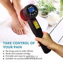 3With3000mW Cold Laser Class 4 Red Infrared Light Therapy Device for Pain Relief