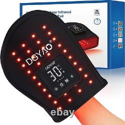 4000mAh Cordless Infrared Red Light Therapy Hand With Battery for Pain Relief