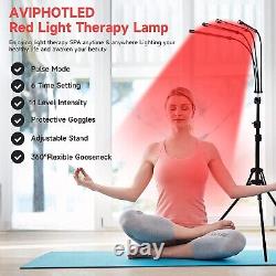 420 LED Red Light Therapy Lamp Near Infrared Panel Relief Pain 660/850nm
