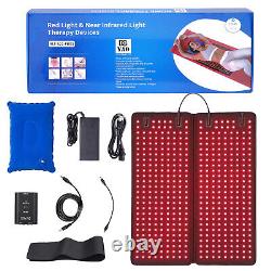 45W Full Body Therapy Lights Panel Red Near 660nm 880nm Infrared Belt Anti Aging