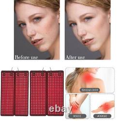 45W Full Body Therapy Lights Panel Red Near 660nm 880nm Infrared Belt Anti Aging